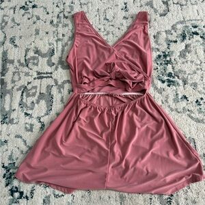 Pink women’s romper